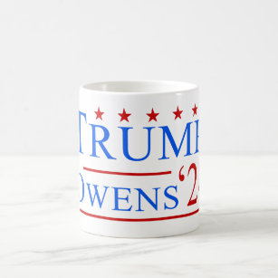 Caneca De Café Donald Trump & Candace Owens 2024 Eleição nos EUA