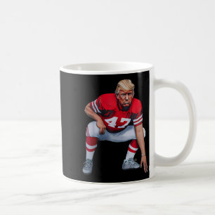 Caneca De Café Donald trump futebol americano presidente 2025Dona