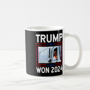 Caneca De Café Donald Trump Ganhou a Inauguração Eleitoral de 202