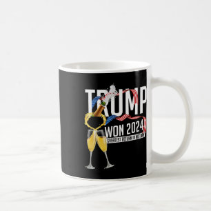 Caneca De Café Donald Trump Ganhou Inauguração da Eleição de 2024