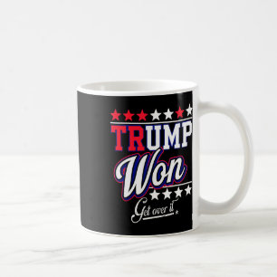 Caneca De Café Donald Trump Ganhou Supere Isso 2024 Trump Ganhou 