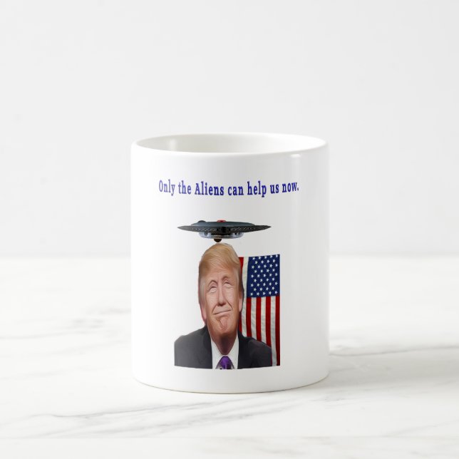 Caneca De Café Donald trump humor (Centro)