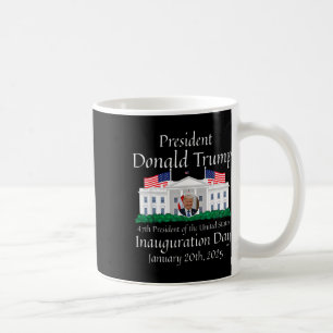 Caneca De Café Donald Trump Inauguration Day 2025 47th U.A. Presi