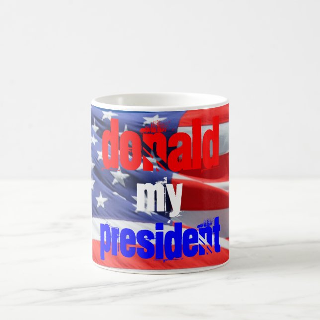 Caneca De Café Donald Trump Meu Presidente, Eleições 2016 (Centro)