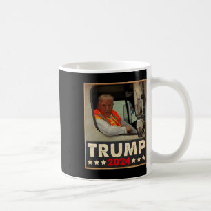 Caneca De Café Donald Trump Na Equipe do Caminhão Garge Garge Par