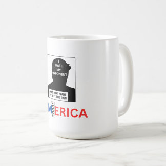 Caneca De Café Donald Trump: "Odeio meu adversário" discurso de f
