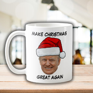 Caneca De Café Donald Trump Papai Noel faz Excelente de Natal nov