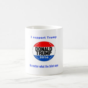 Caneca De Café Donald Trump para canções presidenciais