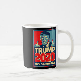Caneca De Café Donald Trump Presidente 2020 F Seus Sentimentos Gi