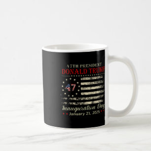 Caneca De Café Donald Trump Presidente Dia da Inauguração 2025