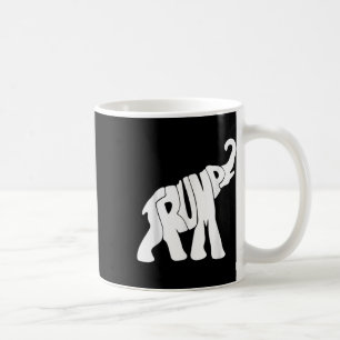 Caneca De Café Donald Trump Republicano Elefante Trump Apoiante P