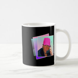 Caneca De Café Donald Trump Retro 80s 90s Gráfico