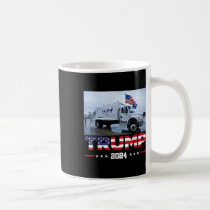Caneca De Café Donald Trump Roda Caminhão de Lixo - Caminhão de L