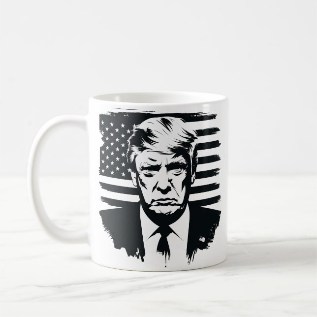 Caneca De Café Donald Trump "The General" / "47" (Esquerda)