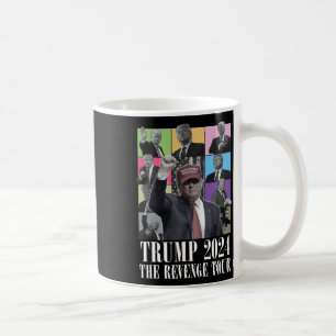 Caneca De Café Donald Trump The Revenge Tour 2024 Para Homens E M