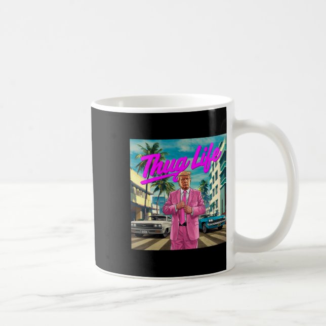Caneca De Café Donald Trump Vida de Bandido  (Direita)