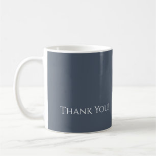 Caneca De Café Donativos de púrpura e de ponte branca-