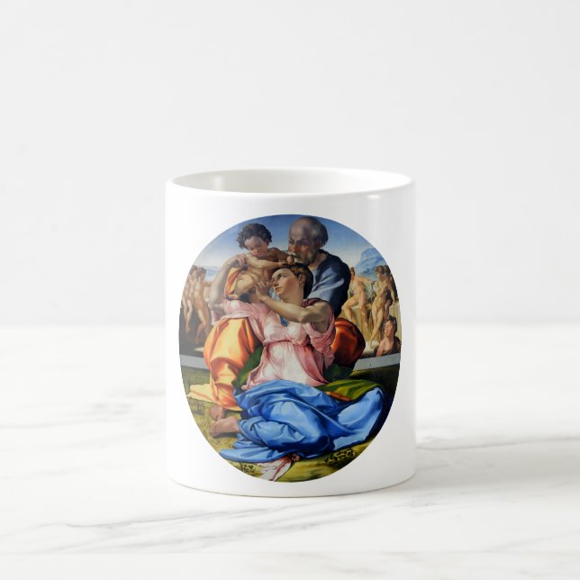 Caneca De Café Doni Tondo, Doni Madona, Michelangelo, 1507 (Centro)