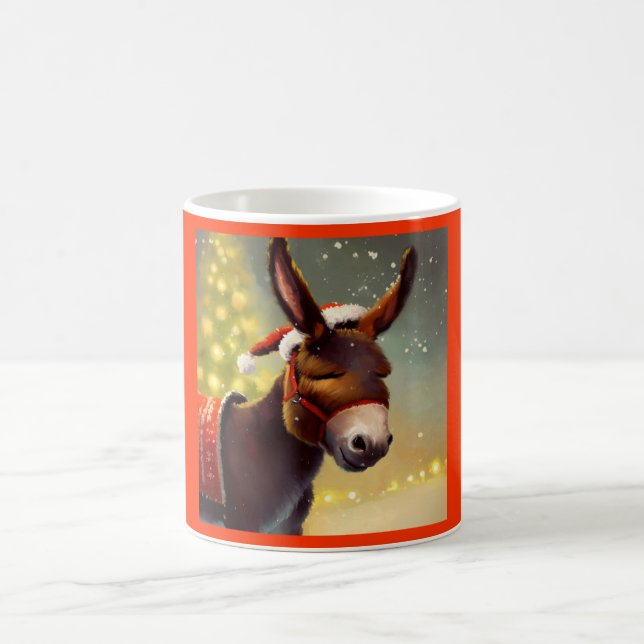 Caneca De Café Donkey Natal 4 (Centro)