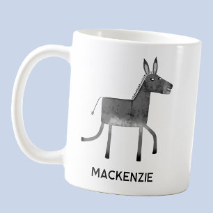 Caneca De Café Donkey Personalizado