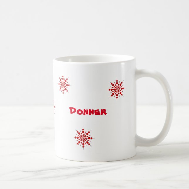 Caneca De Café Donner - Mugs - presentes de Natal (Direita)