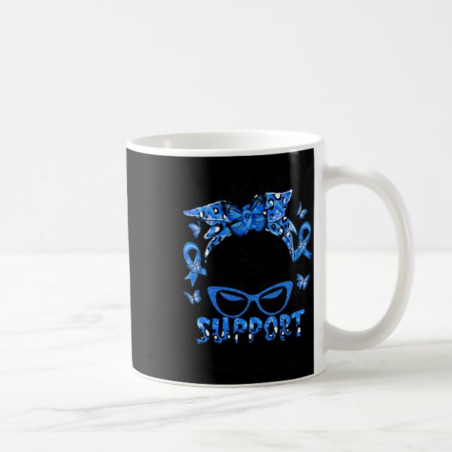 Caneca De Café Dons de Consciência de Bun Ataxia Squadrado (Direita)