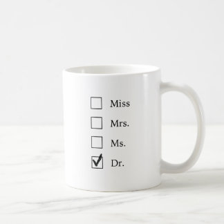Caneca De Café Dons de doutorado para mulheres