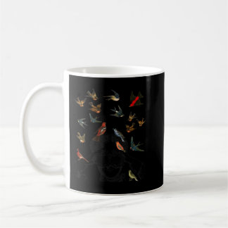Caneca De Café Dons de observação de aves ornitóloga twitcher Bir
