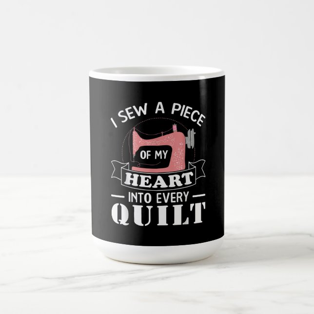Caneca De Café Dons de Quilters Engraçados (Centro)