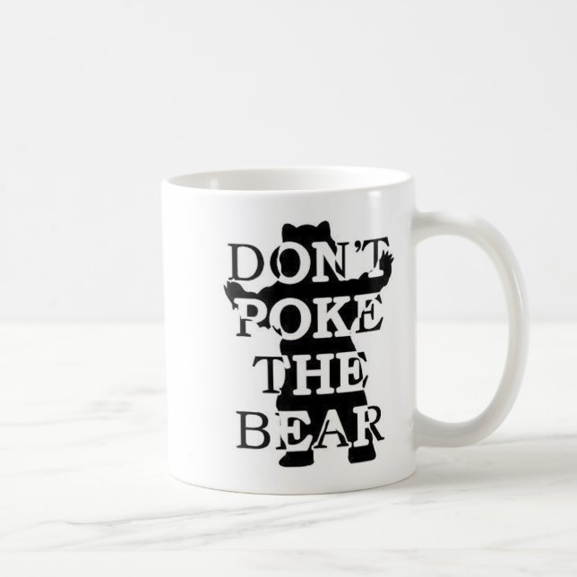 Caneca De Café Don't Ke The Bear  (Direita)