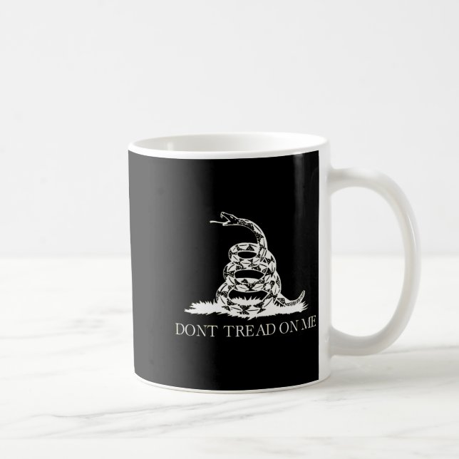 Caneca De Café Dont Tread On Me  (Direita)