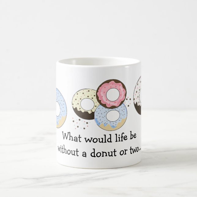 Caneca De Café Donuts com Dizeres Fofos (Centro)