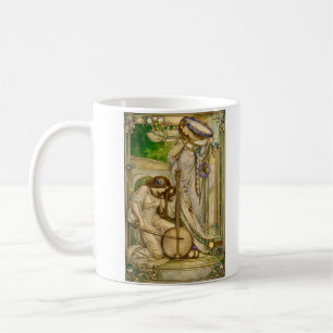 Caneca De Café Donzelas da Música Art Nouveau Ilustração Vintage