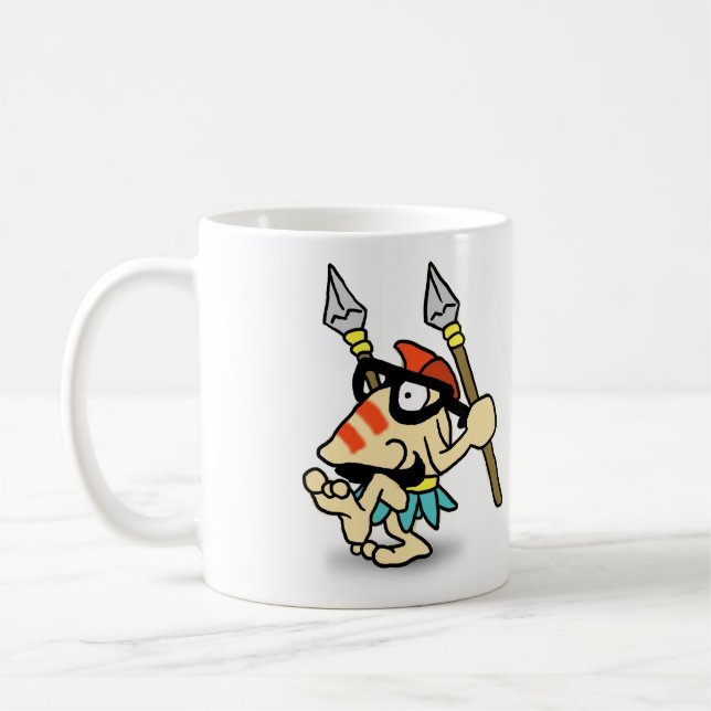 Caneca De Café Doodle Nosegoblin do feiticeiro 101 (Esquerda)