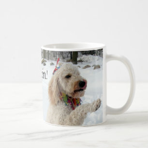 Caneca De Café Doodle sim, nós podemos!