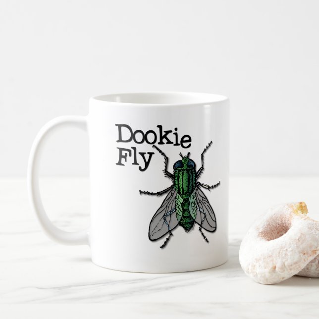 Caneca De Café Dookie Fly (Com Donut)