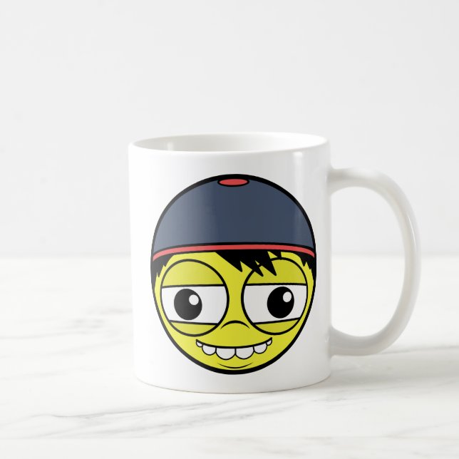 Caneca De Café Dork Face Coffee Mug (Direita)
