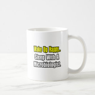Caneca De Café Dormir com um microbiologista