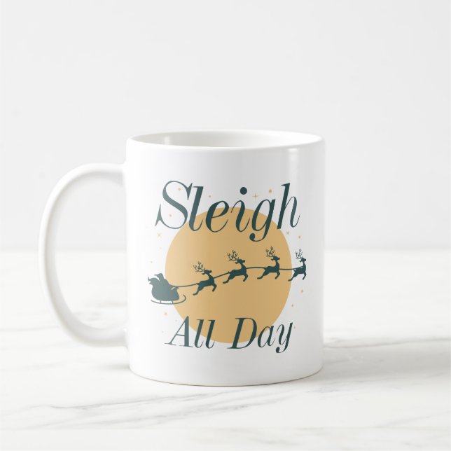 Caneca De Café Dormir O Dia Todo (Esquerda)