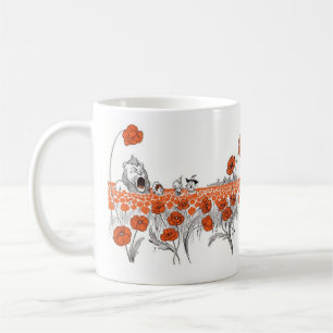 Caneca De Café Dorothy e as papoilas