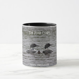 Caneca de café dos acampamentos da região selvag