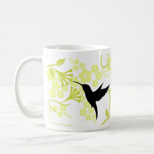 Caneca de café dos colibris