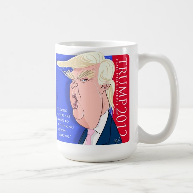 Caneca de café dos desenhos animados de Donald (Direita)