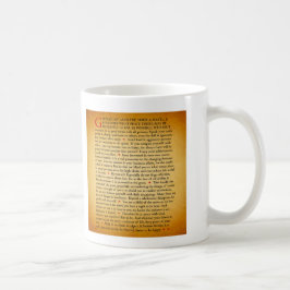 Caneca de café dos Desiderata