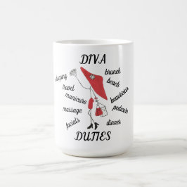 CANECA DE CAFÉ DOS DEVERES DA DIVA
