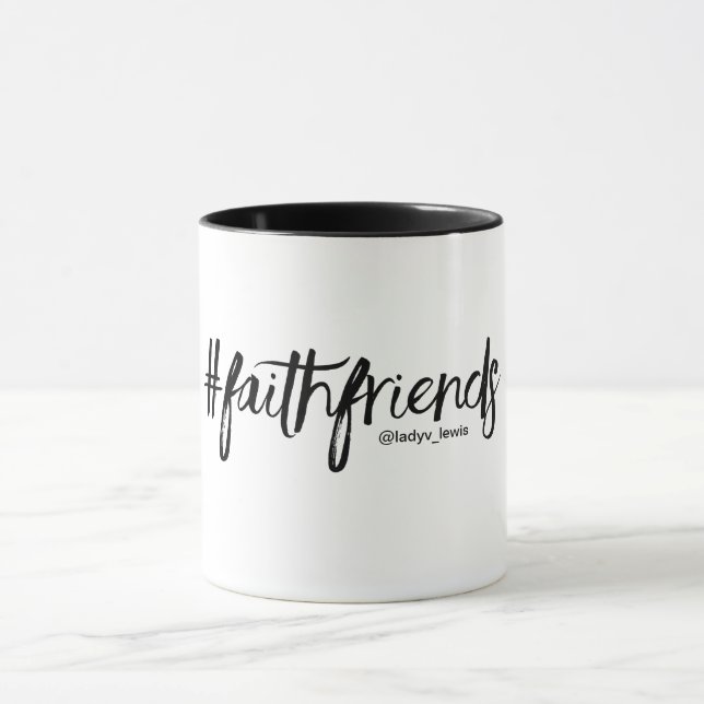Caneca de café dos #faithfriends (Centro)