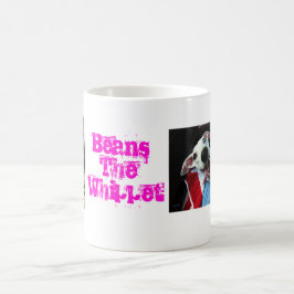 Caneca de café dos feijões 11 onças.