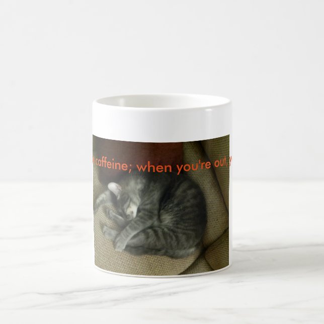 caneca de café dos Gato-amantes; gato de gato (Centro)