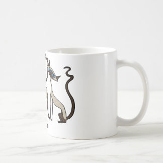 Caneca de café dos gatos Siamese