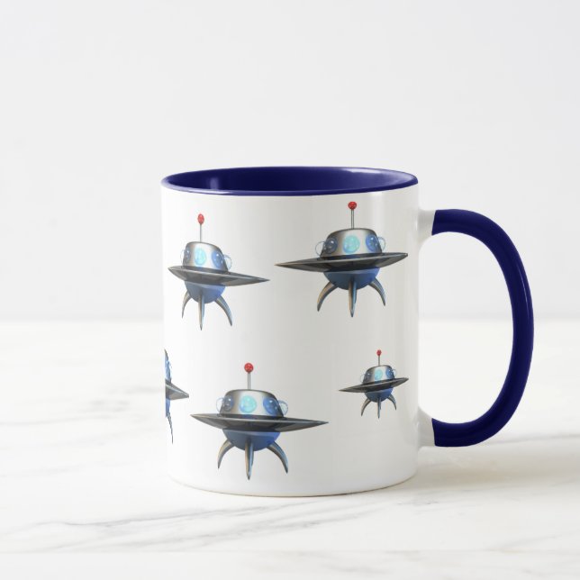 Caneca de café dos pires de vôo (Direita)